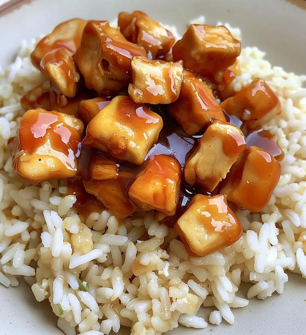 Honey BBQ Chicken Rice - detail 1