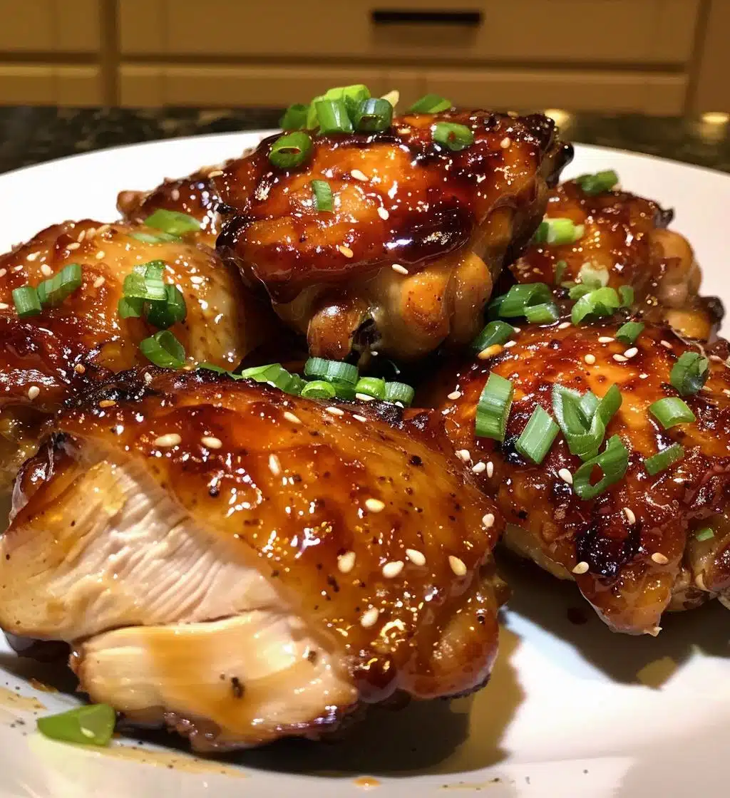 Honey Garlic Chicken Thighs - detail 1