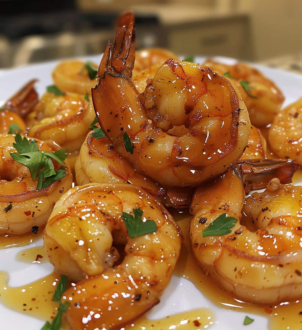 Hot Honey Shrimp - detail 1
