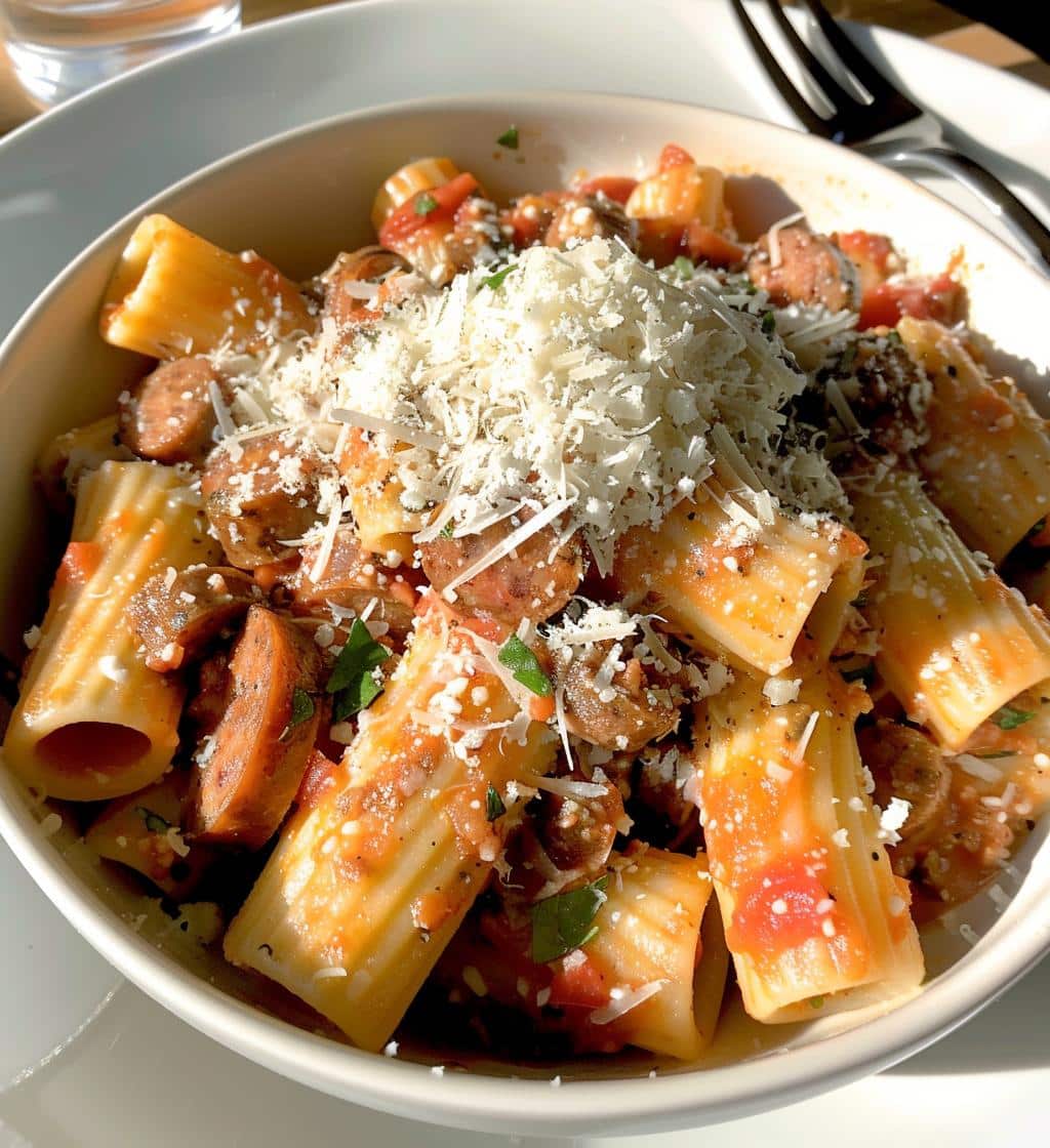 Italian Sausage Rigatoni