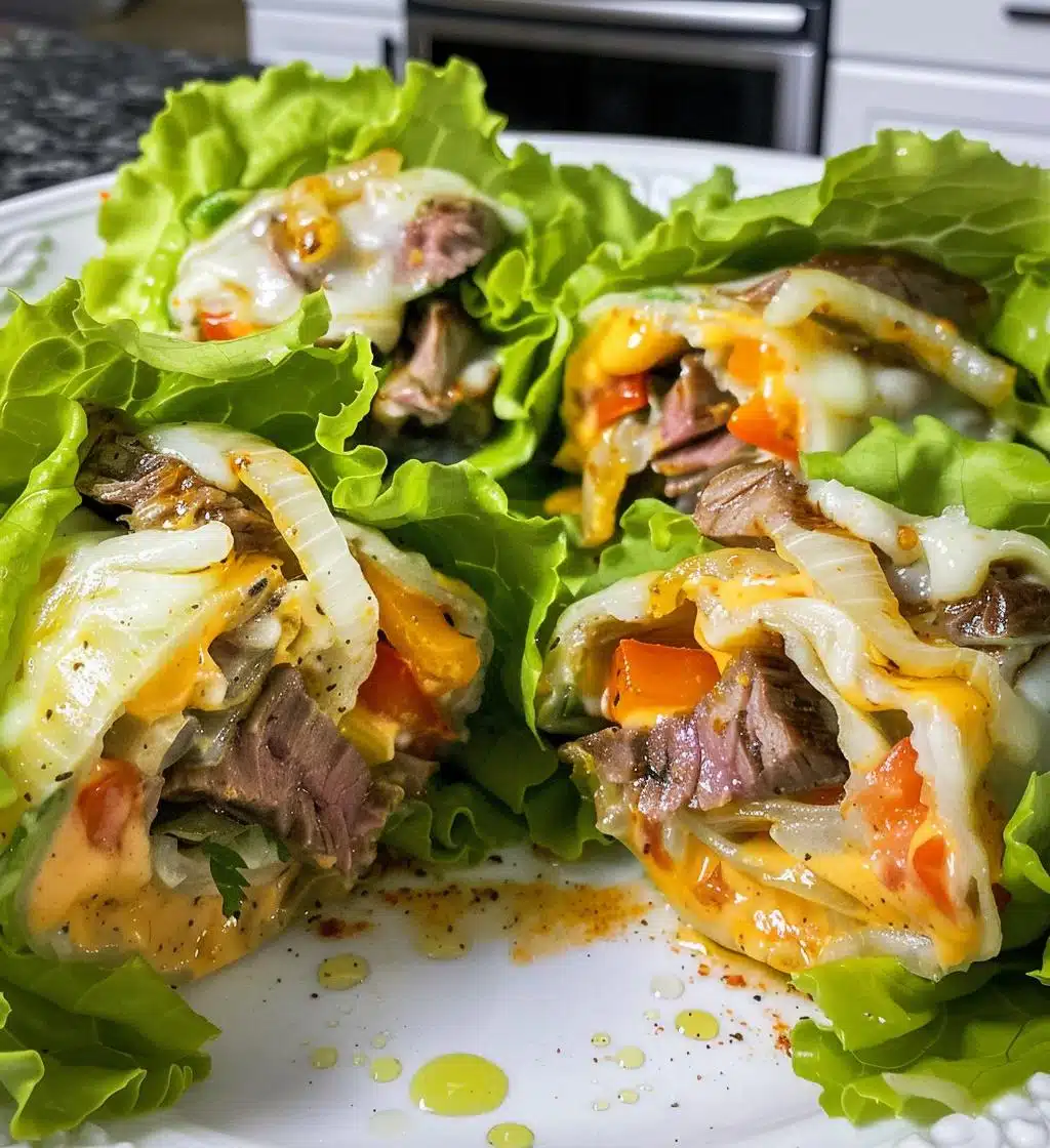 Keto Philly Cheesesteak Rolls - detail 1
