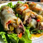 Keto Philly Cheesesteak Rolls