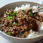Korean Ground Beef Bowl
