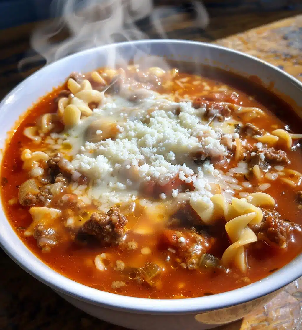 Lasagna Soup - detail 1