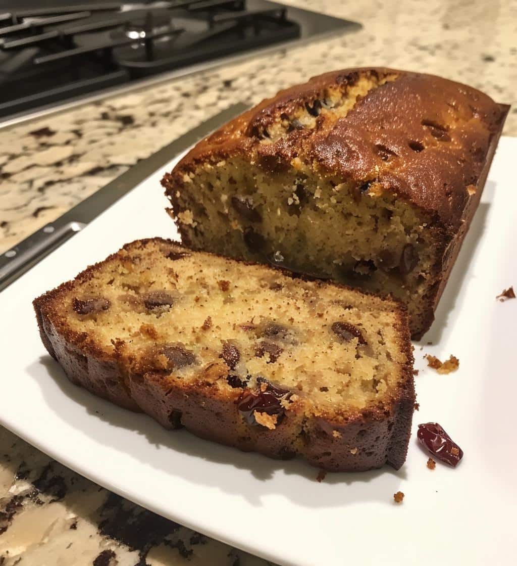 Lemon Clove Date Loaf