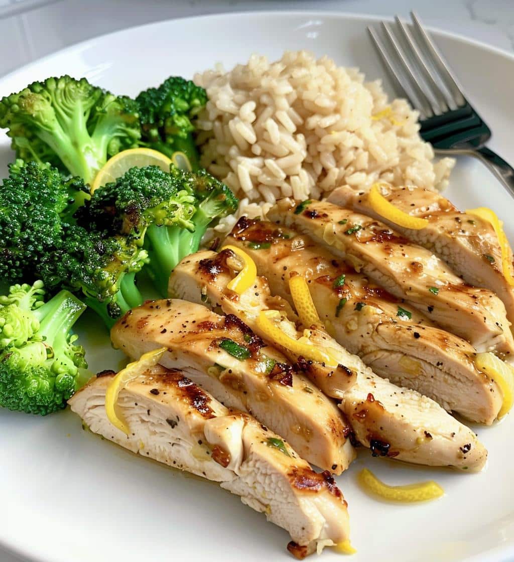 Lemon Garlic Chicken Meal Prep - detail 1