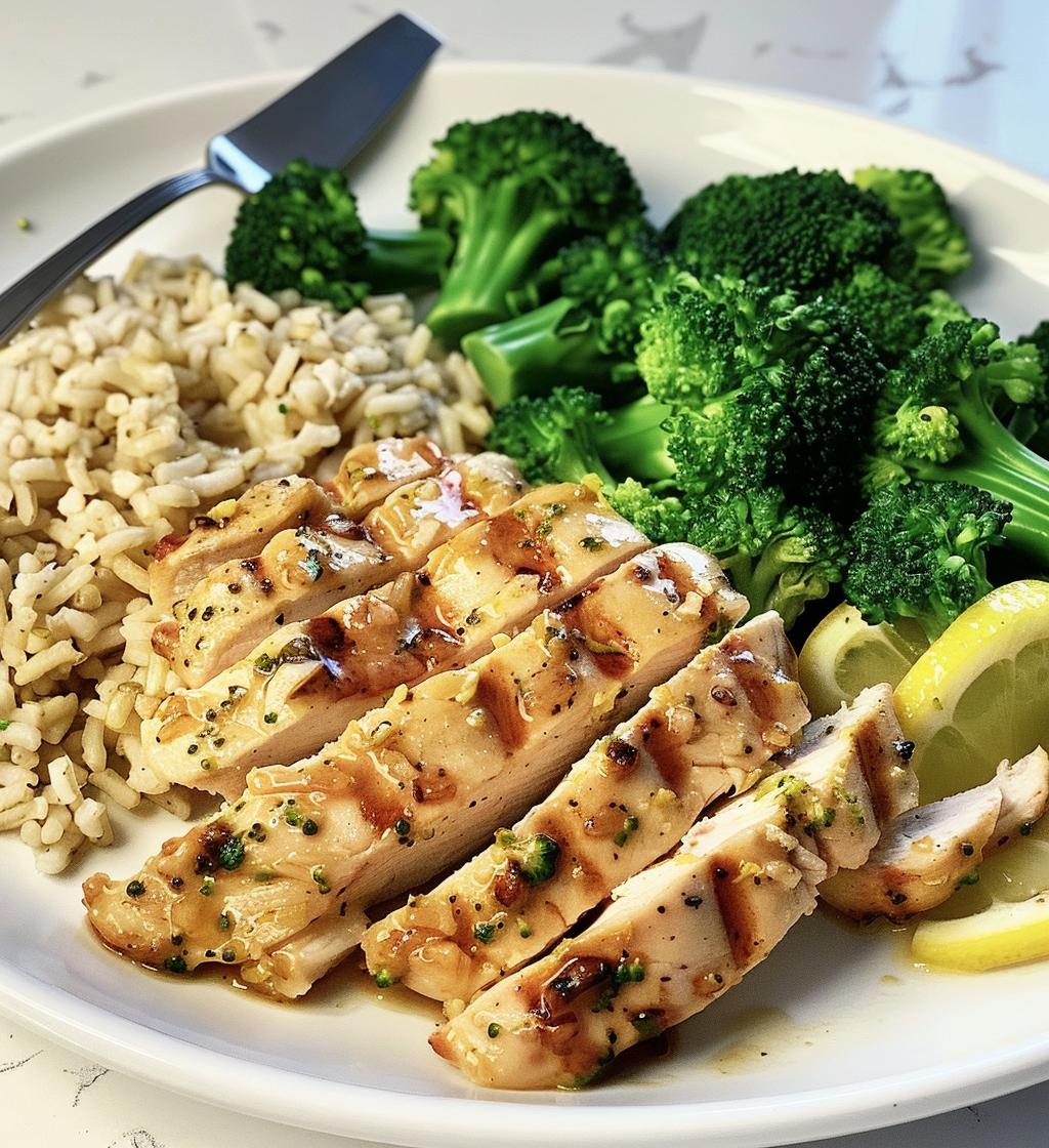 Lemon Garlic Chicken Meal Prep
