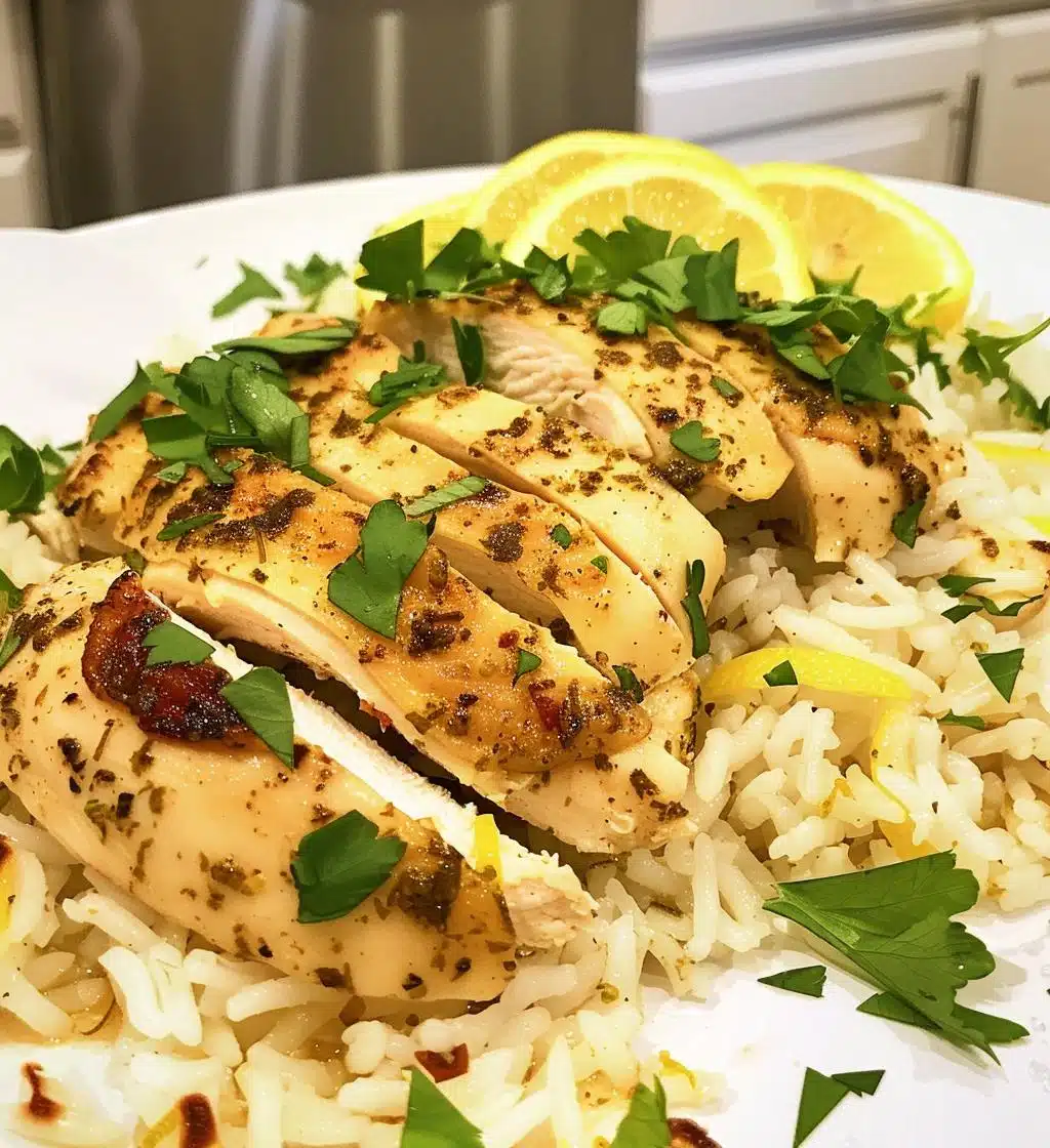 Lemon Herb Chicken and Rice - detail 1