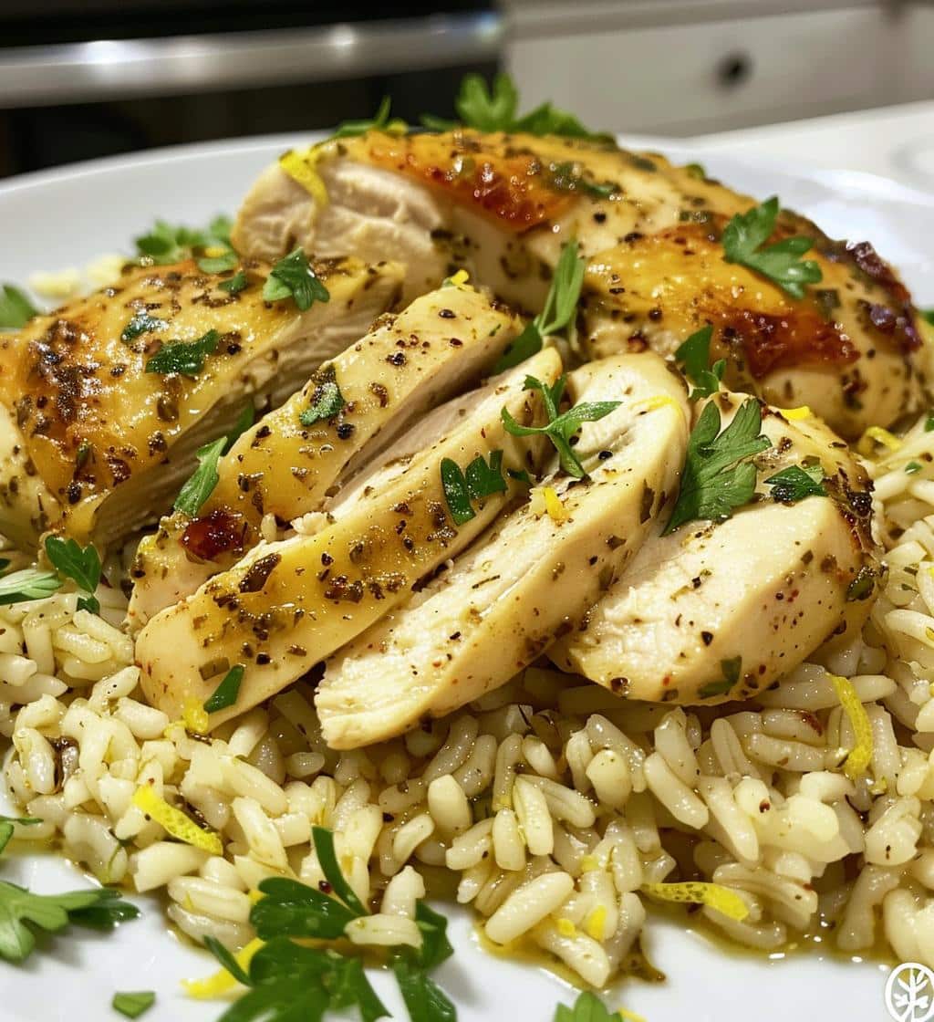 Lemon Herb Chicken and Rice