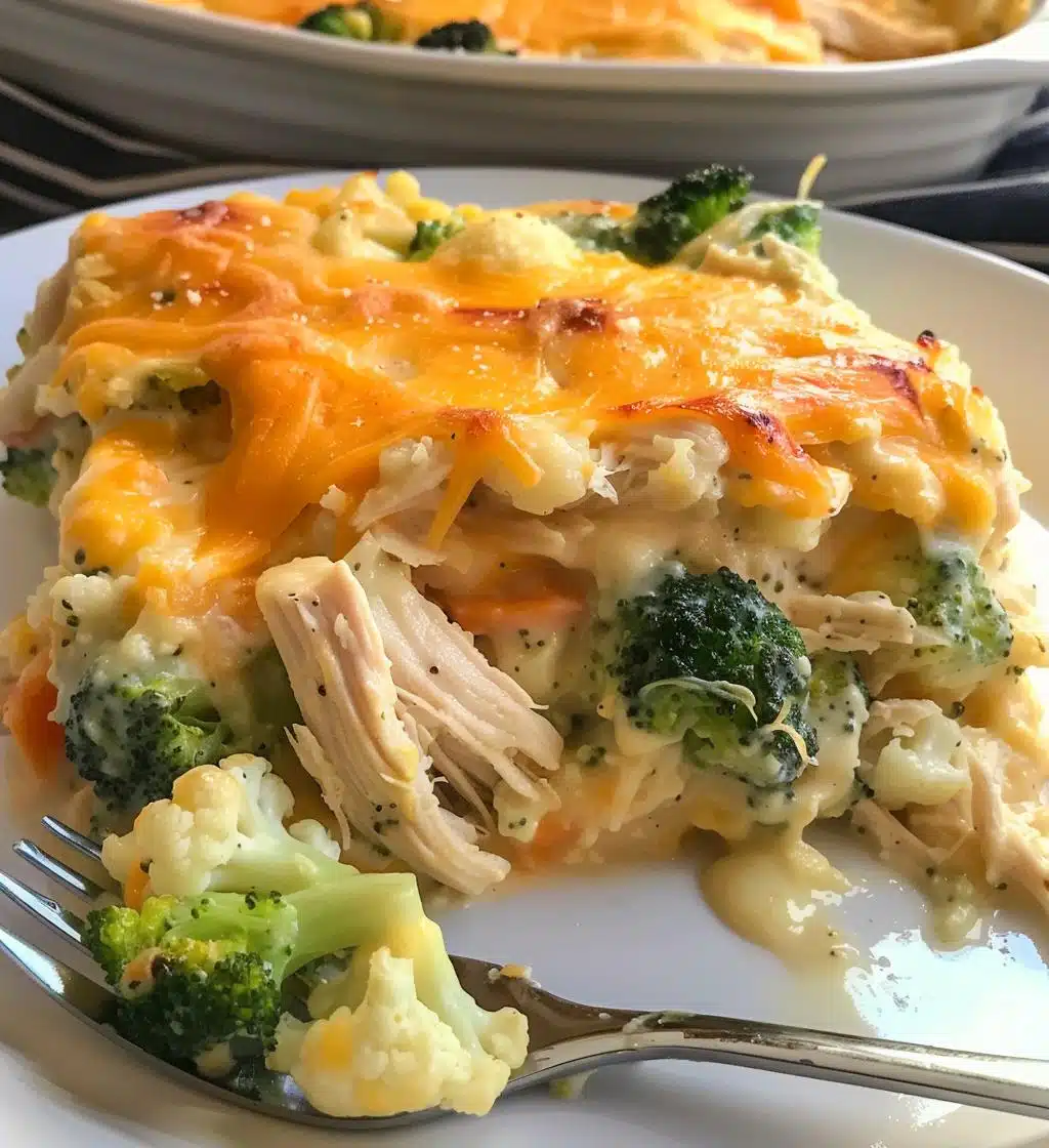 Low Carb Chicken Casserole - detail 1