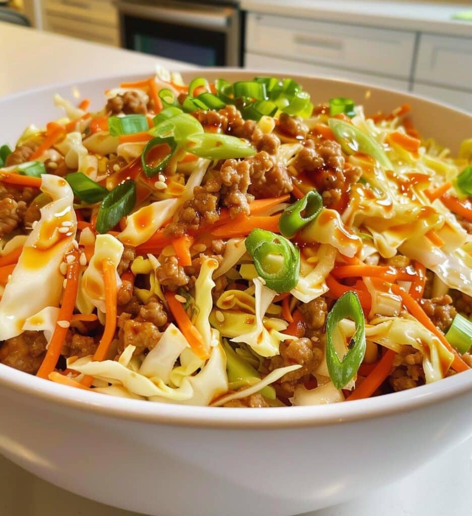 Low Carb Egg Roll in a Bowl