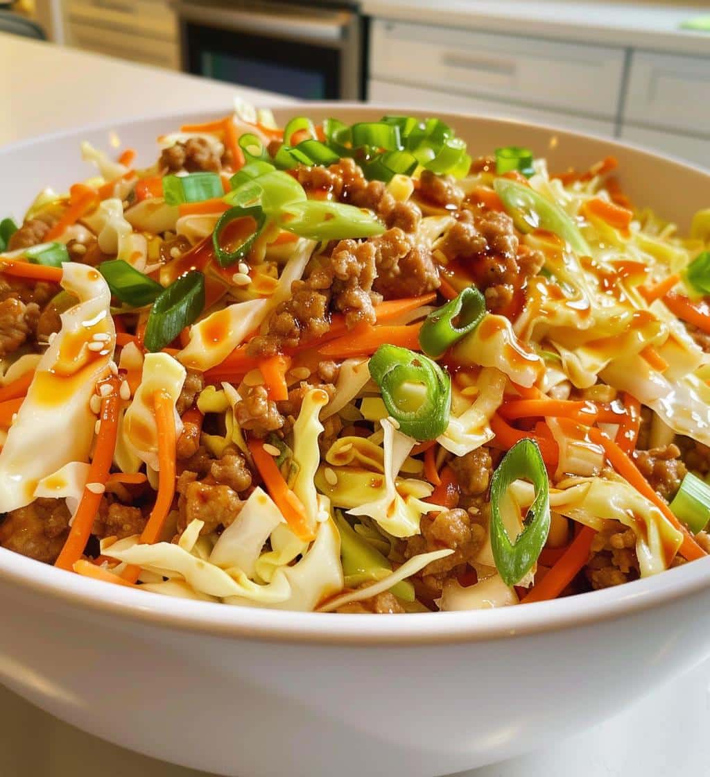 Low Carb Egg Roll in a Bowl