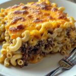 Mac and Cheese Meatloaf Casserole
