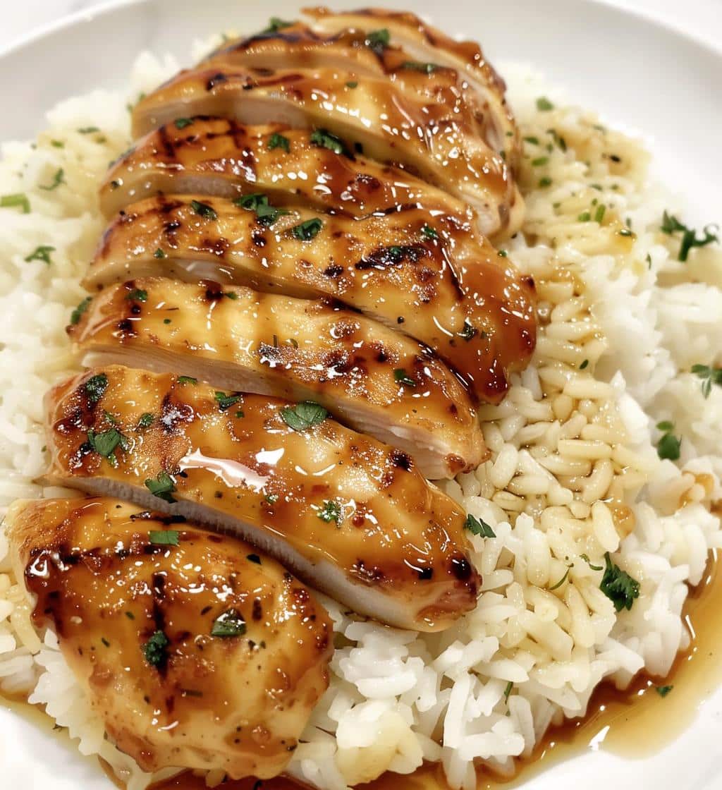 Maple Chicken Coconut Rice