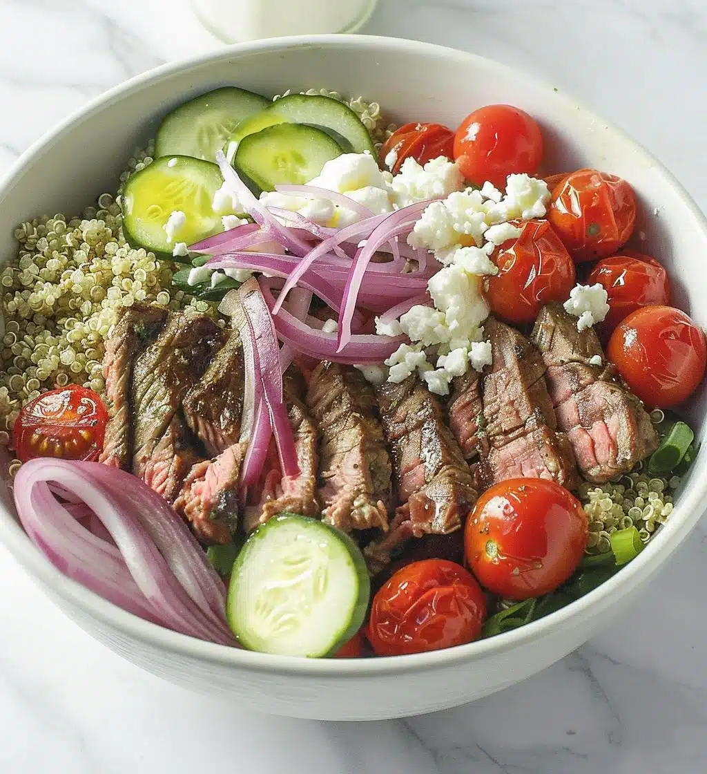 Mediterranean Steak Bowls - detail 1