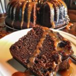 Molasses Date Bundt with Orange Drizzle