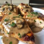 Mushroom Asiago Chicken