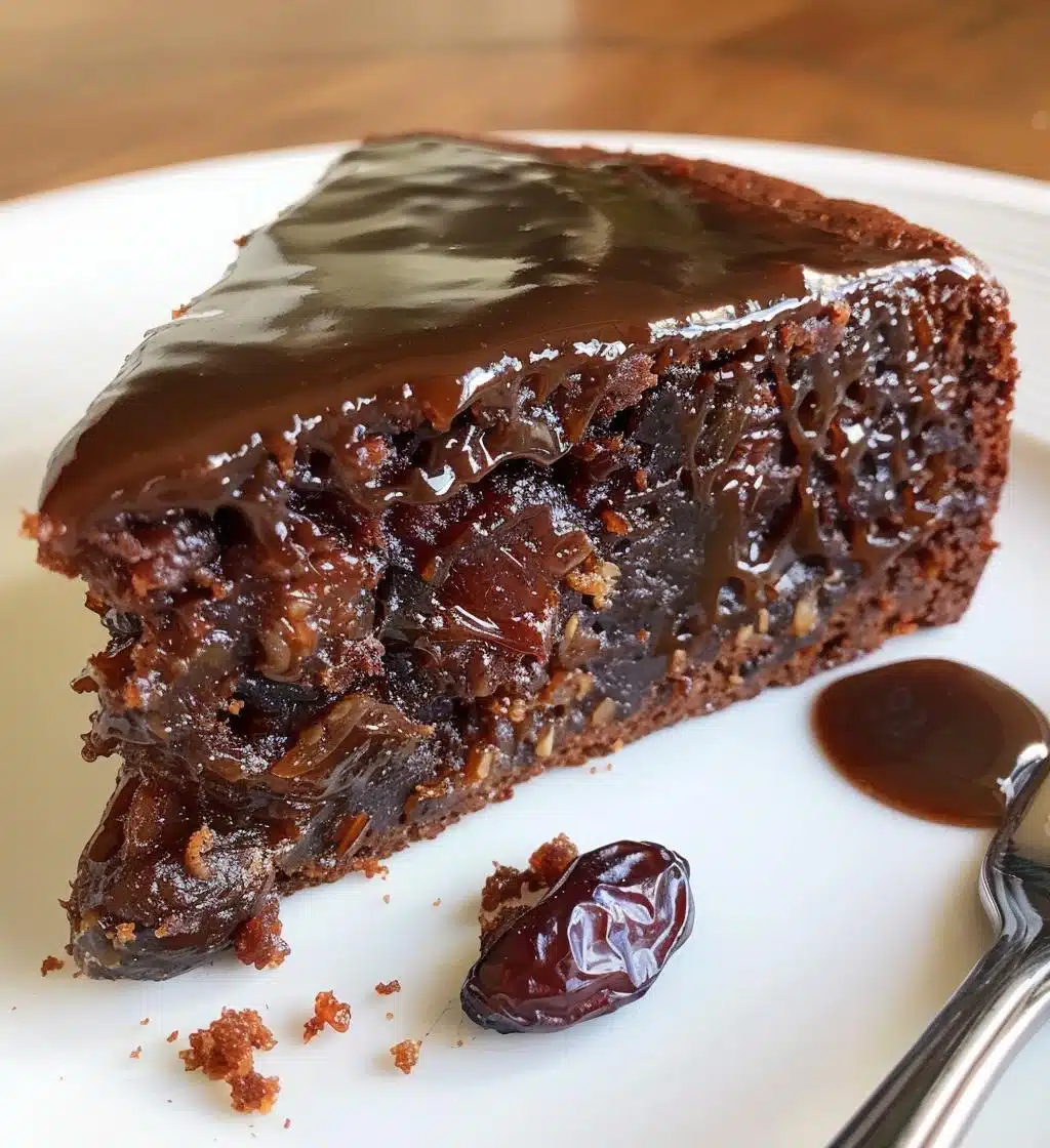 Old English Sticky Ginger Date Cake - detail 1