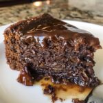 Old English Sticky Ginger Date Cake