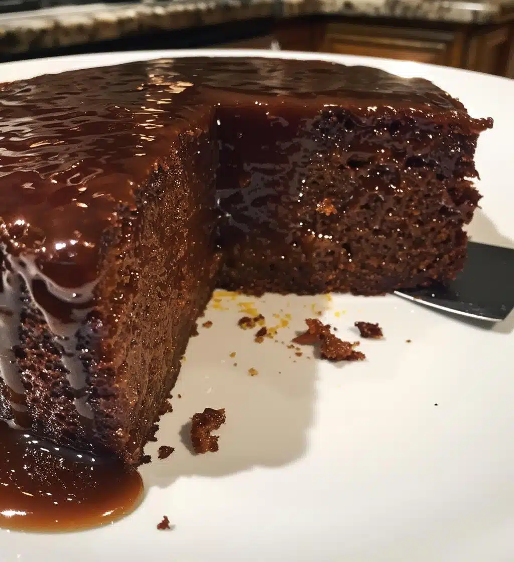 Old-Fashioned Citrus Treacle Cake - detail 1