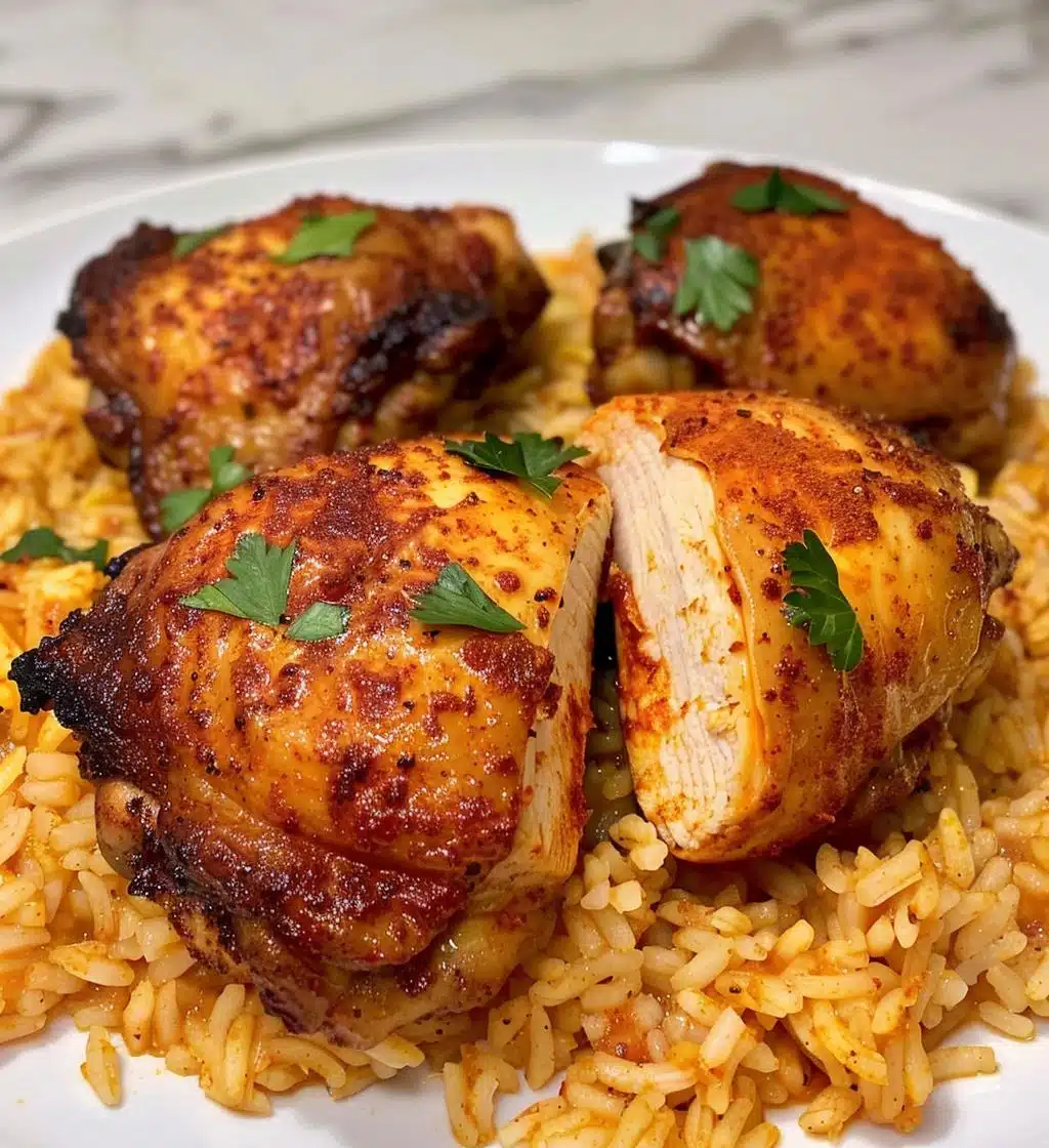 Paprika Chicken with Rice - detail 1