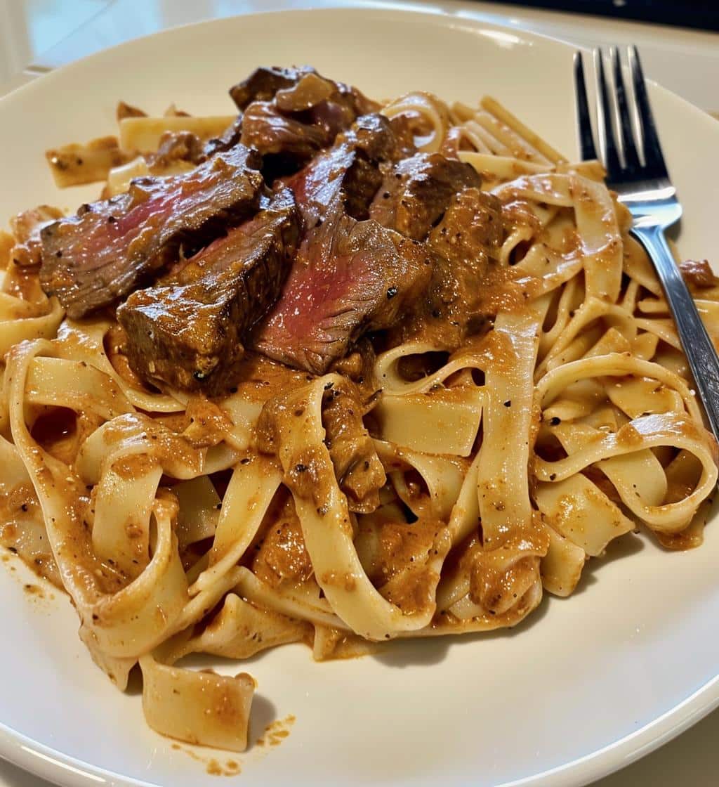 Paprika Steak Pasta - detail 1