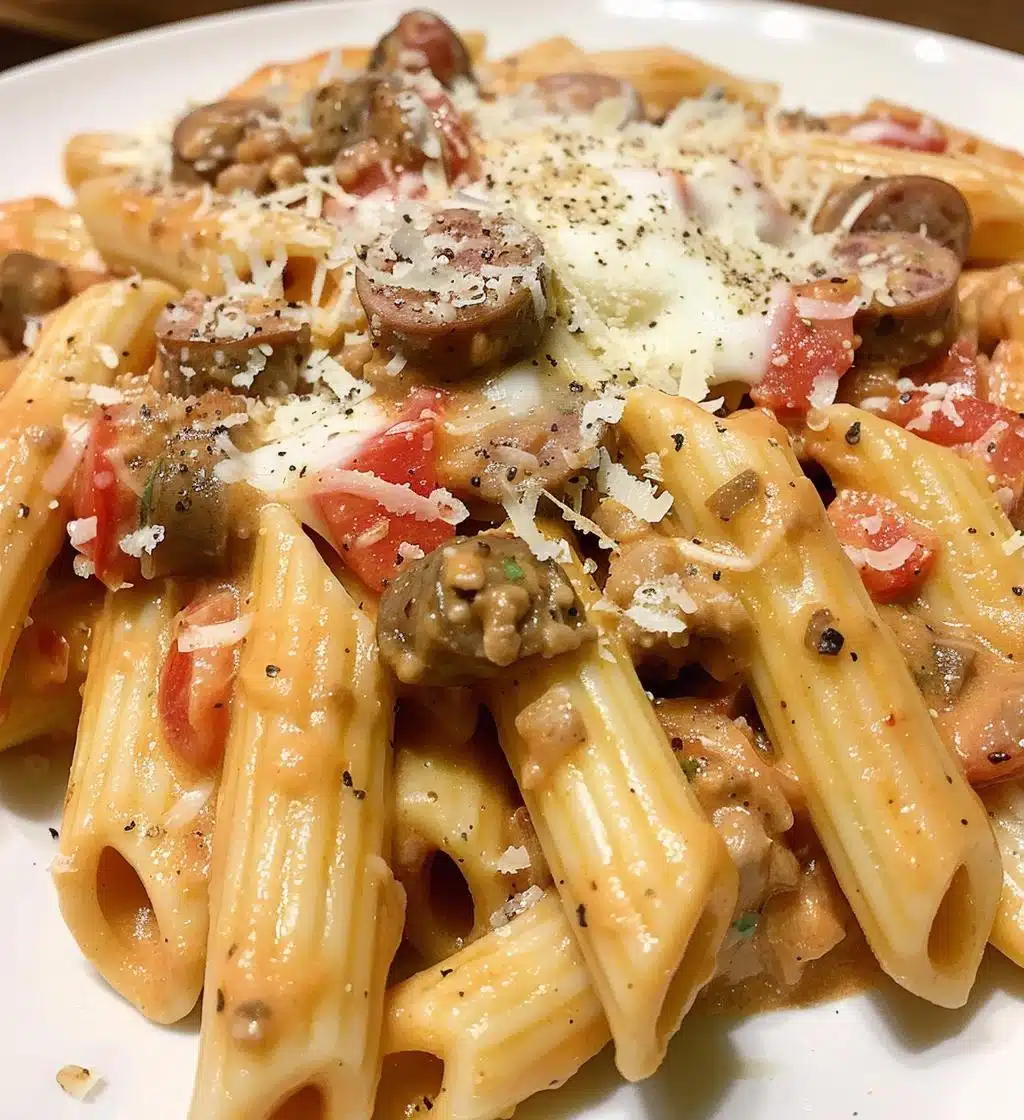 Pepper Jack Sausage Pasta - detail 1