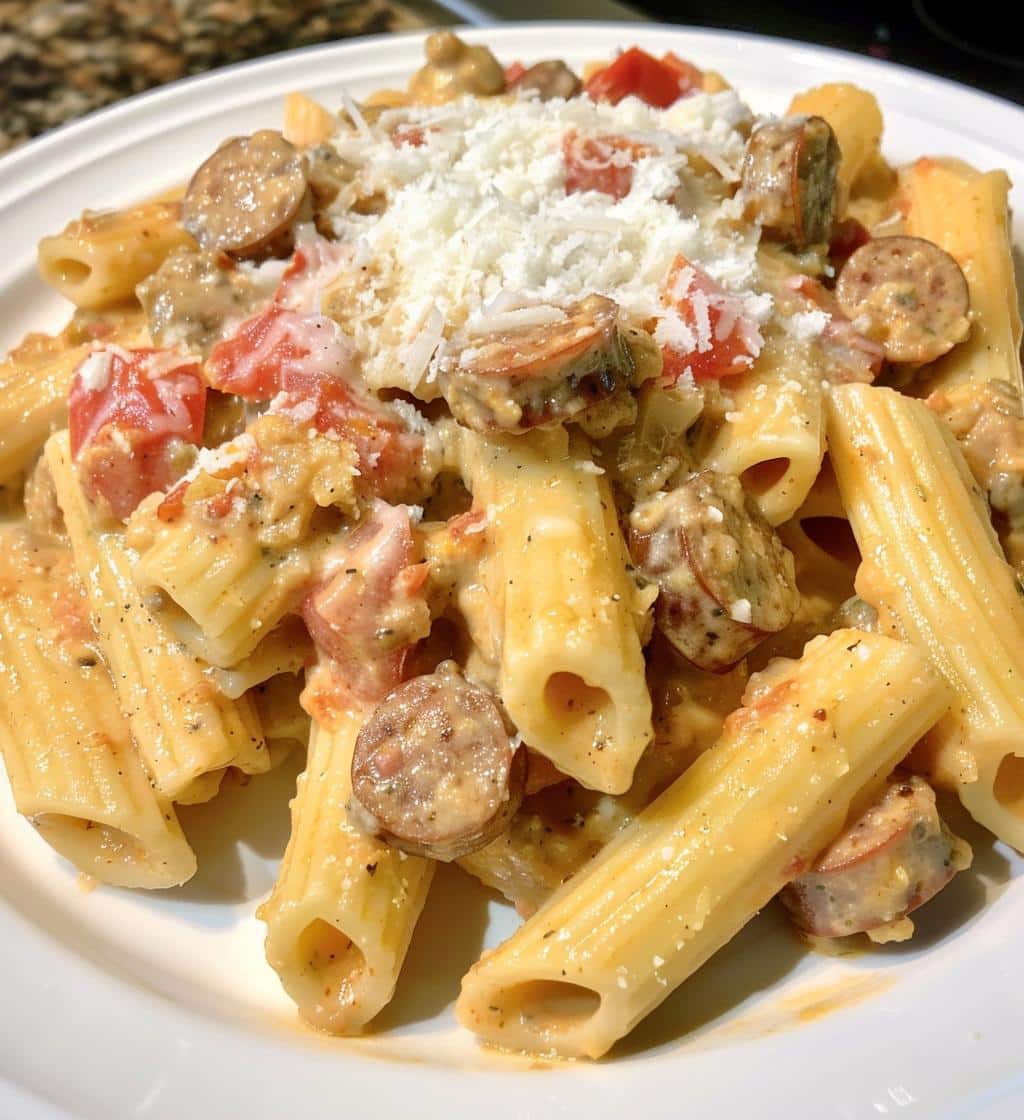 Pepper Jack Sausage Pasta