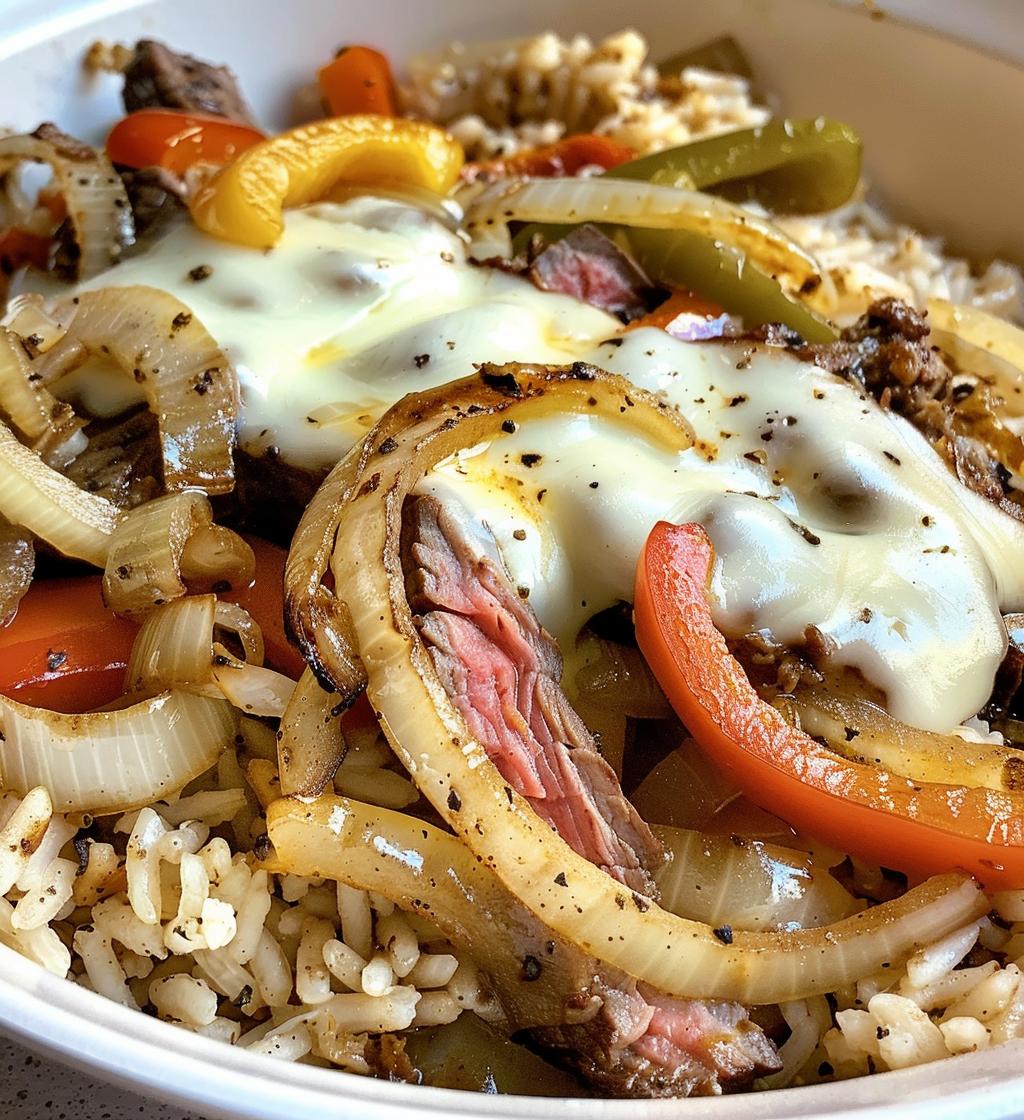 Philly Cheesesteak Bowls