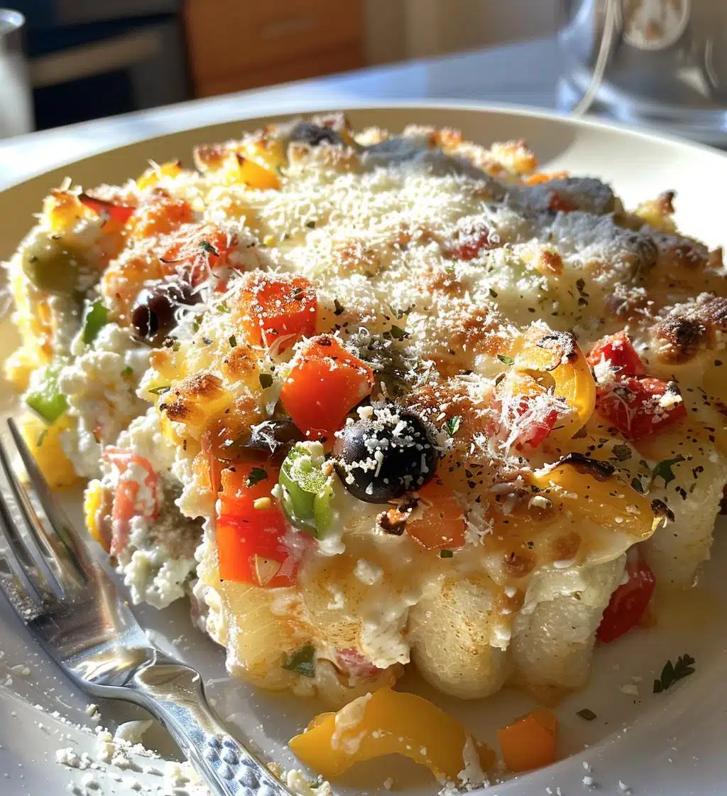 Pizza Cottage Cheese Bake - detail 1