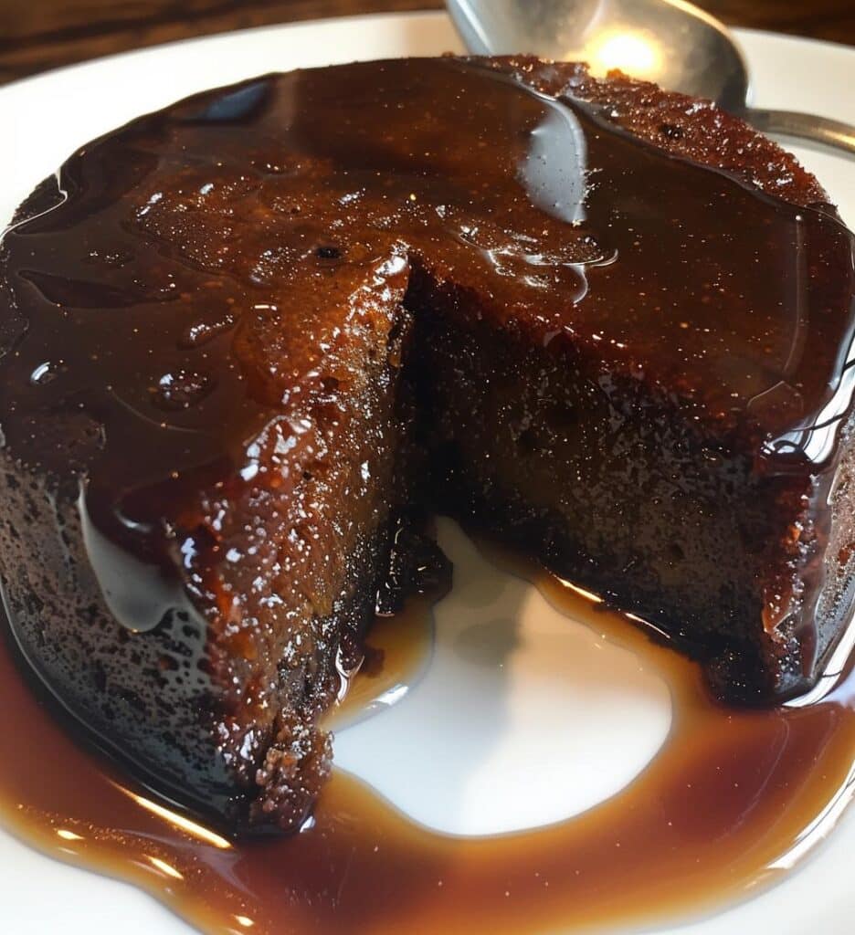 Proper British Dark Syrup Pudding Cake