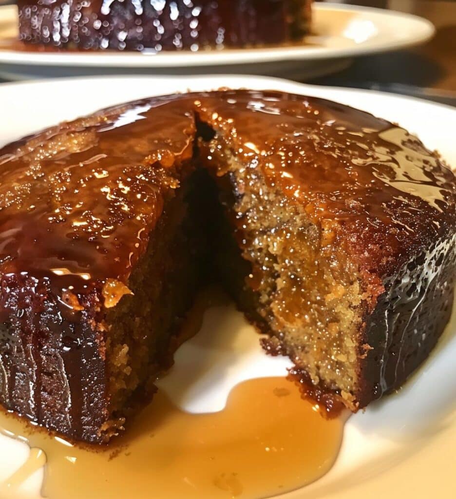 Rustic Date & Orange Syrup Cake