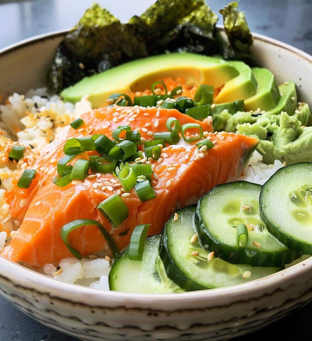 Salmon Rice Bowl