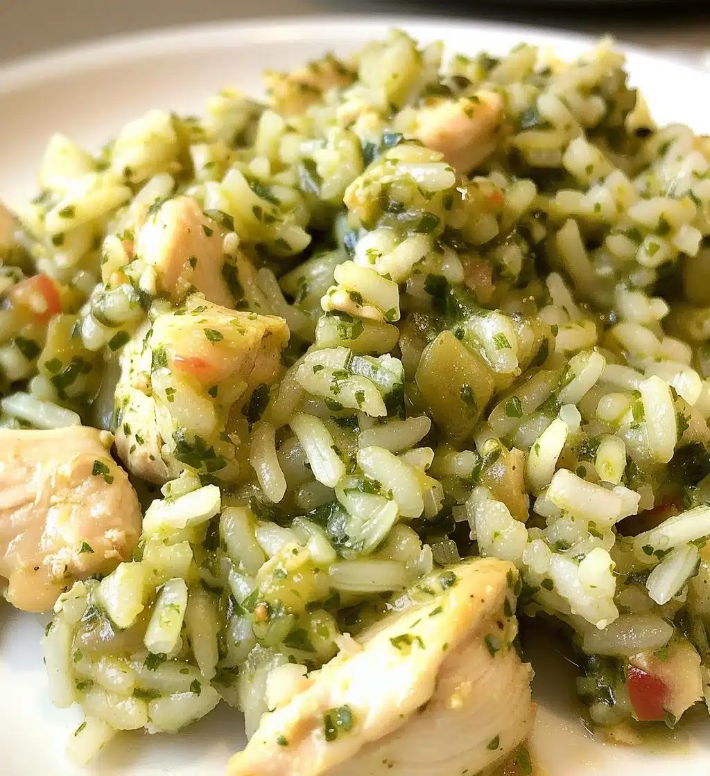 Salsa Verde Chicken and Rice - detail 1