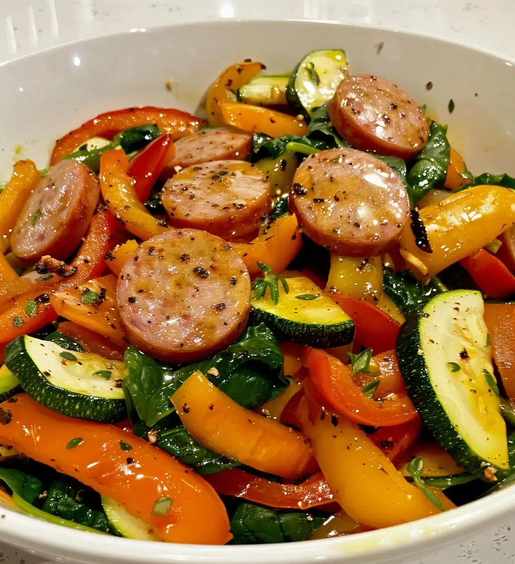 Sausage Veggie Skillet - detail 1