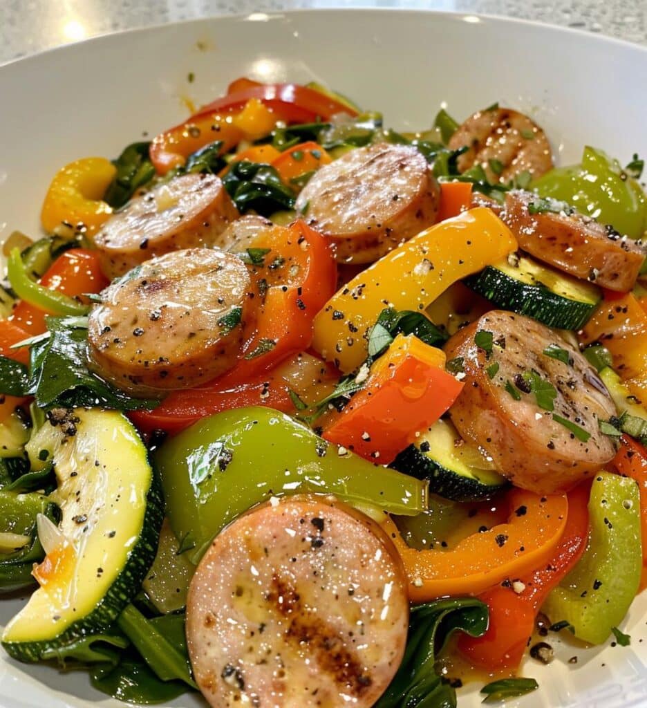 Sausage Veggie Skillet