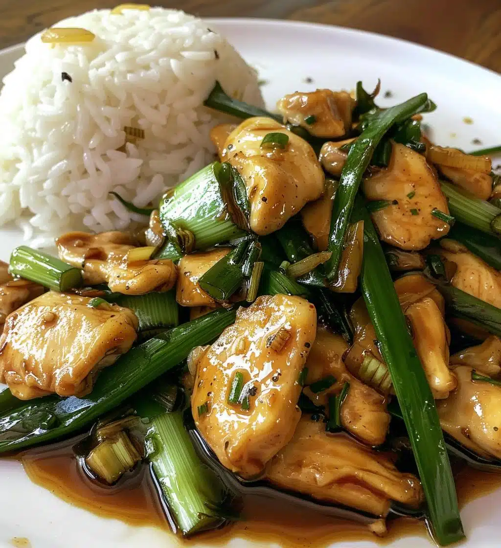 Scallion Chicken - detail 1