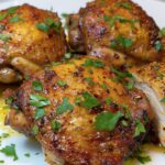 Skillet Chicken Thighs