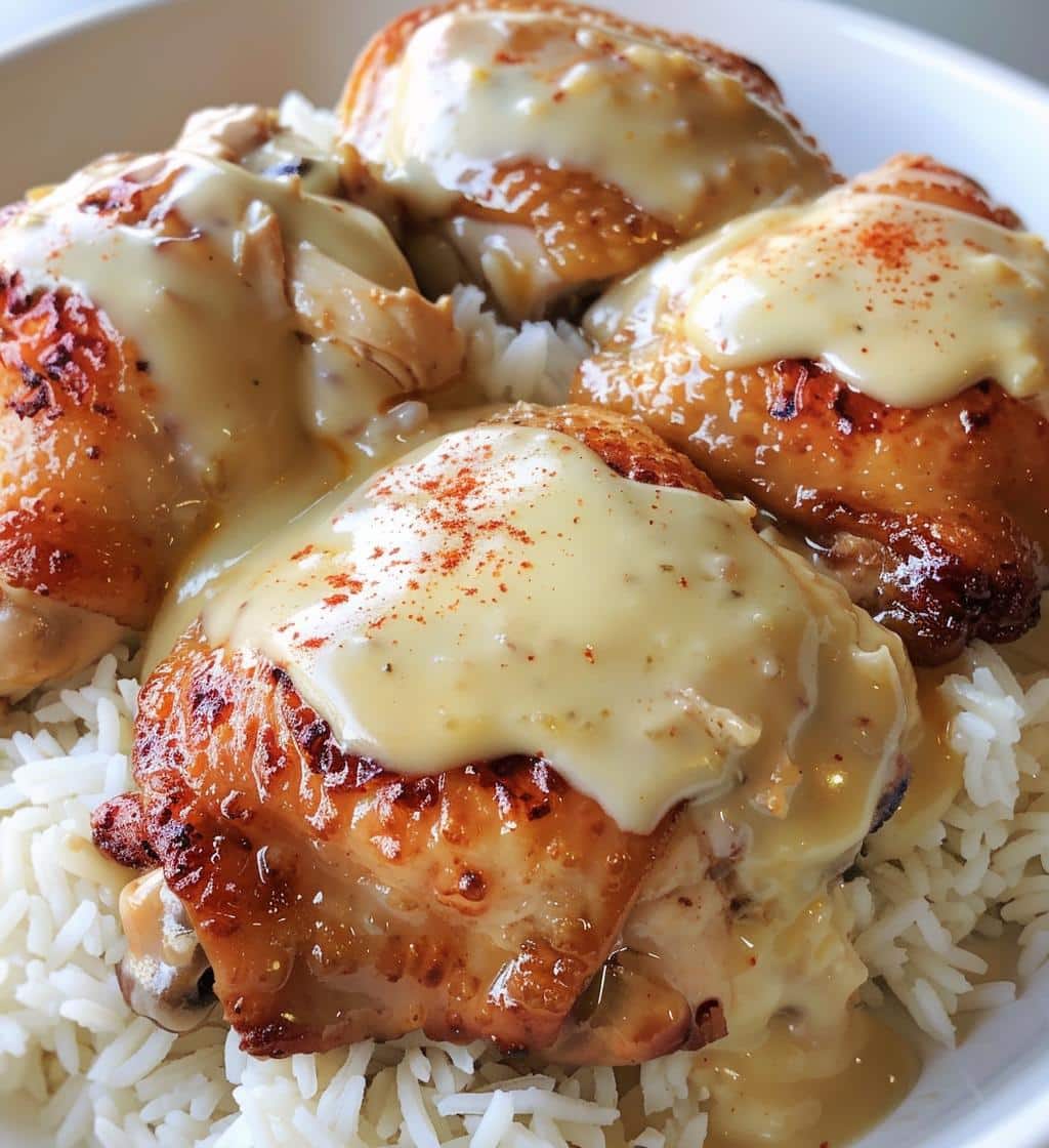 Smothered Chicken and Rice