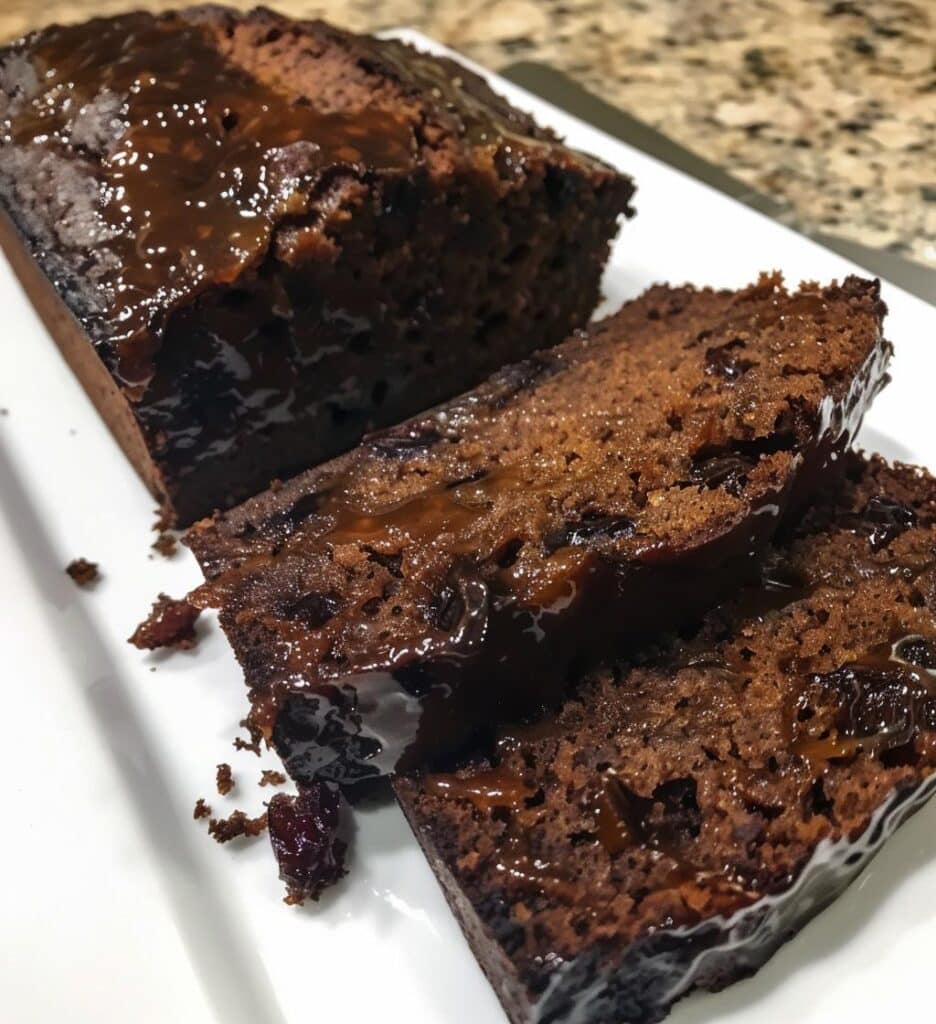Spiced Date Loaf with Lemon Syrup