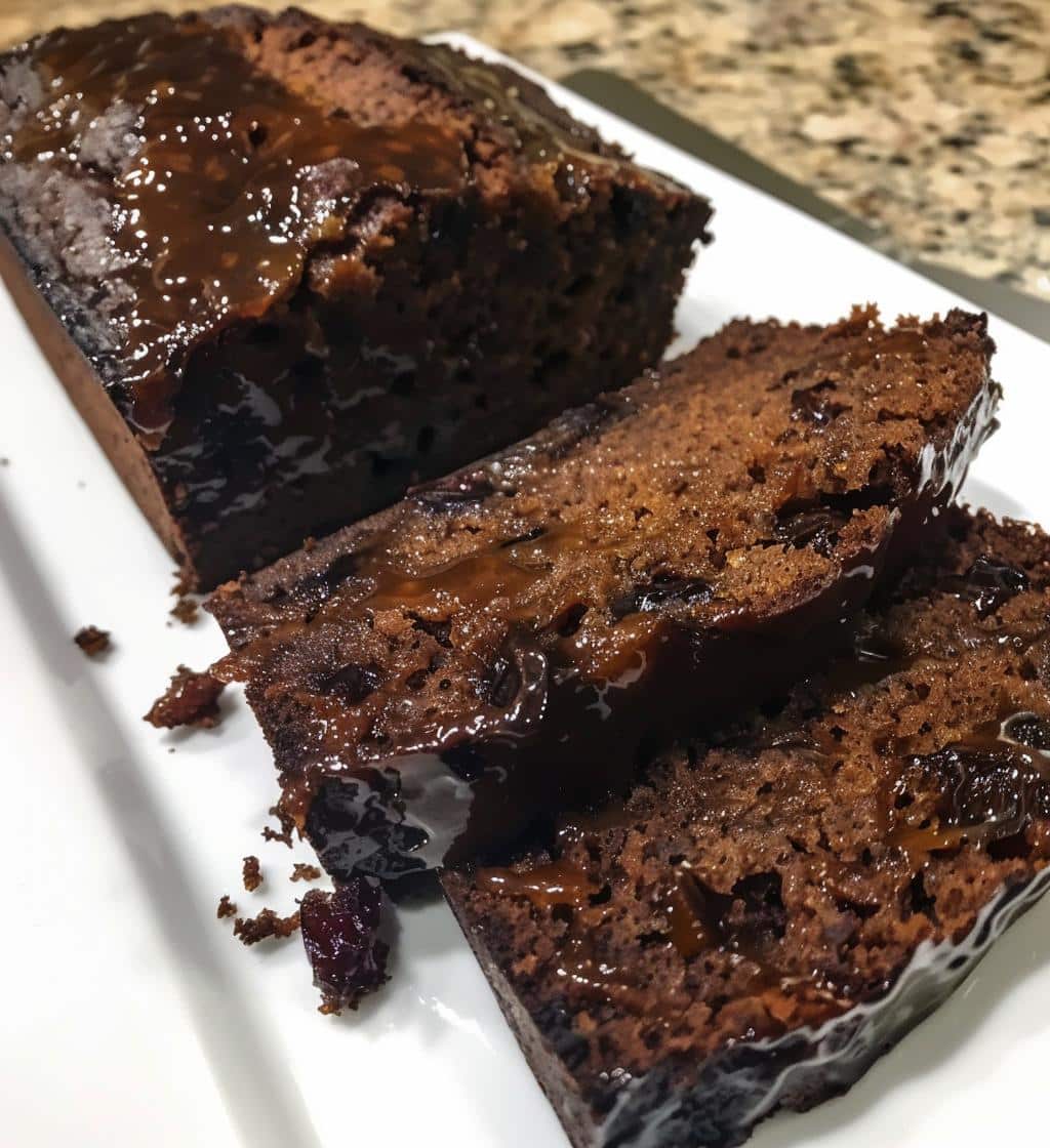 Spiced Date Loaf with Lemon Syrup
