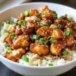 Sticky Chicken Bowls