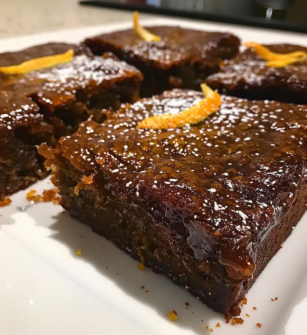 Sticky Date & Cardamom Citrus Traybake - detail 1