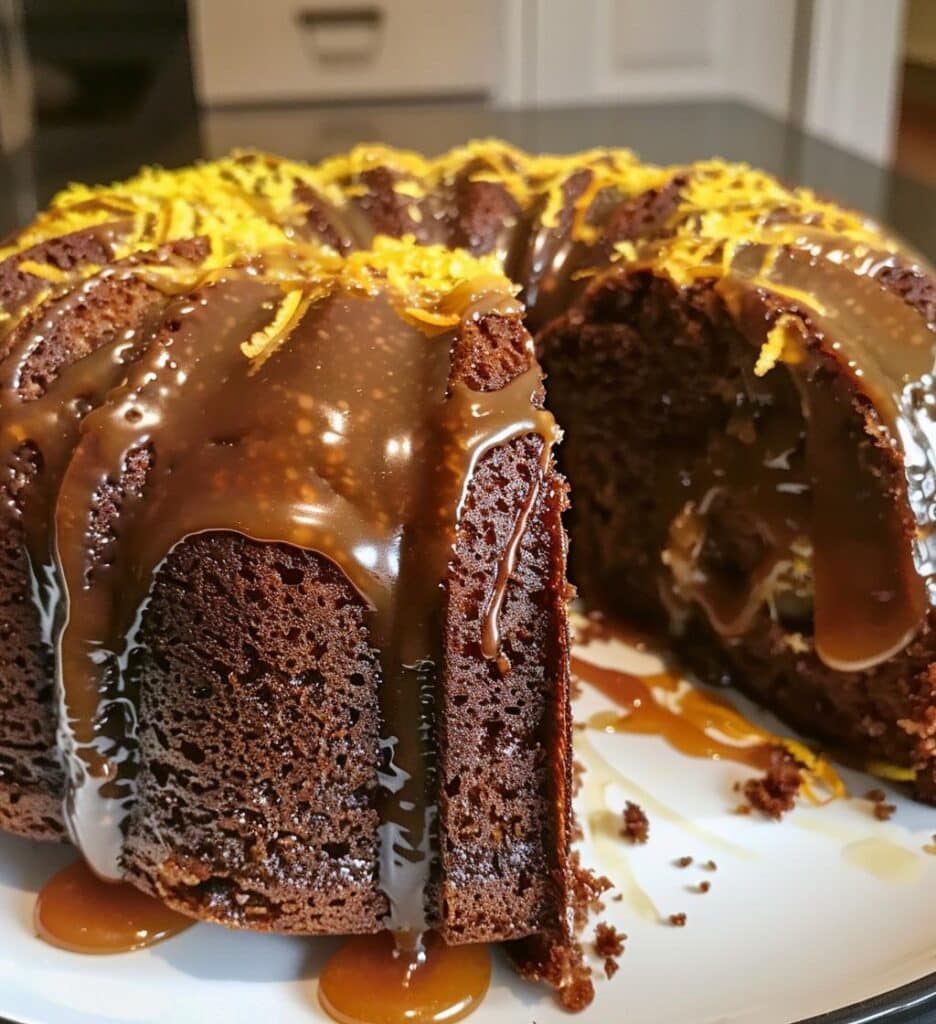 Sticky Date & Citrus Bundt Cake