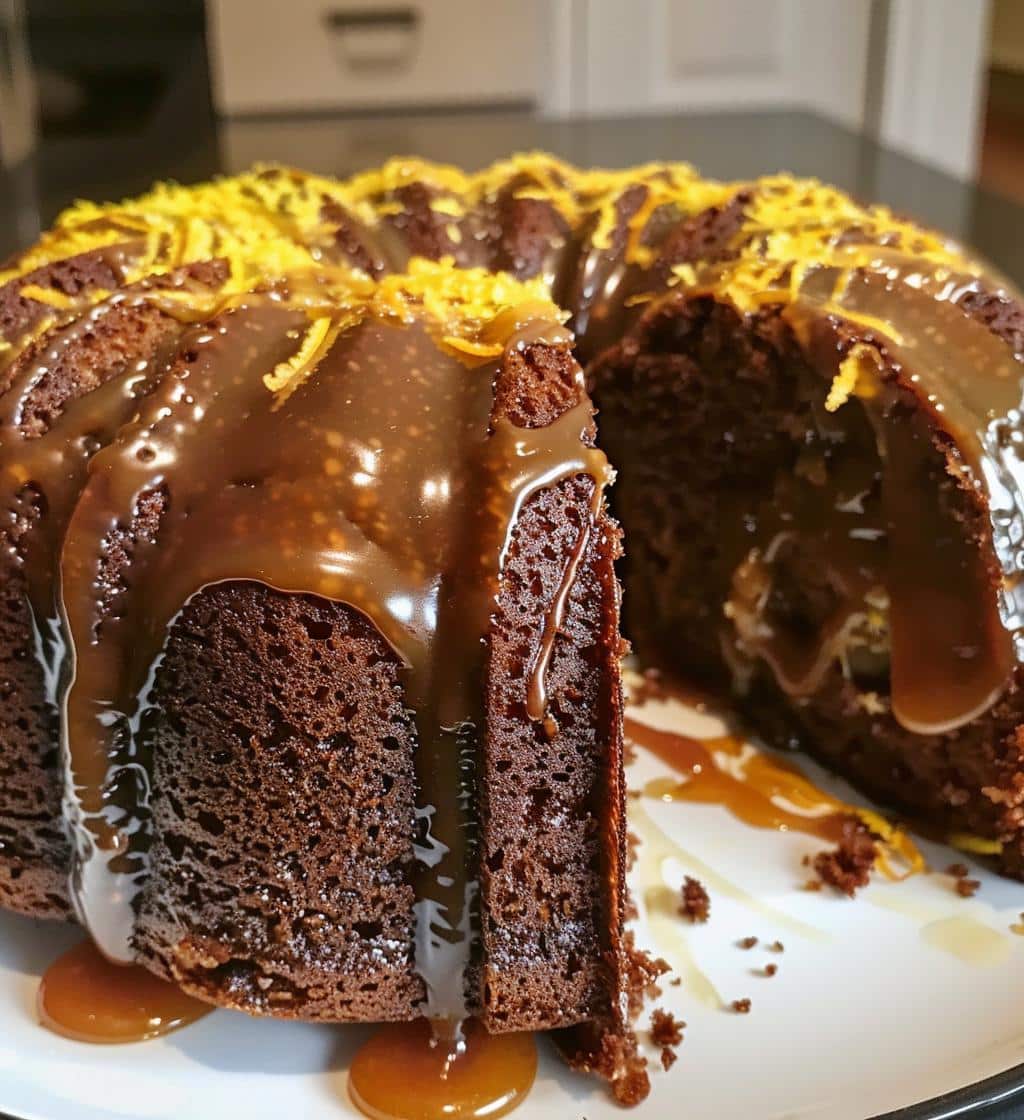 Sticky Date & Citrus Bundt Cake