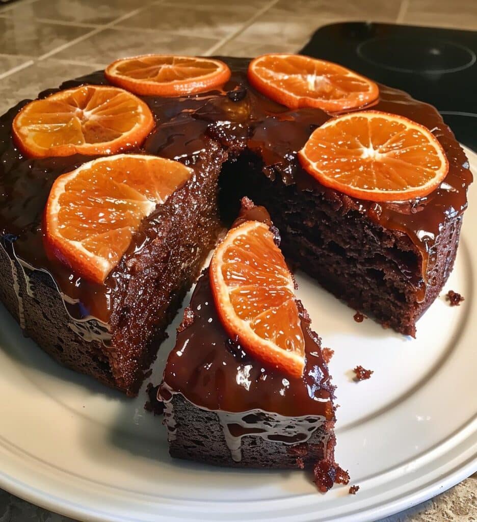 Sticky Date & Clementine Winter Cake