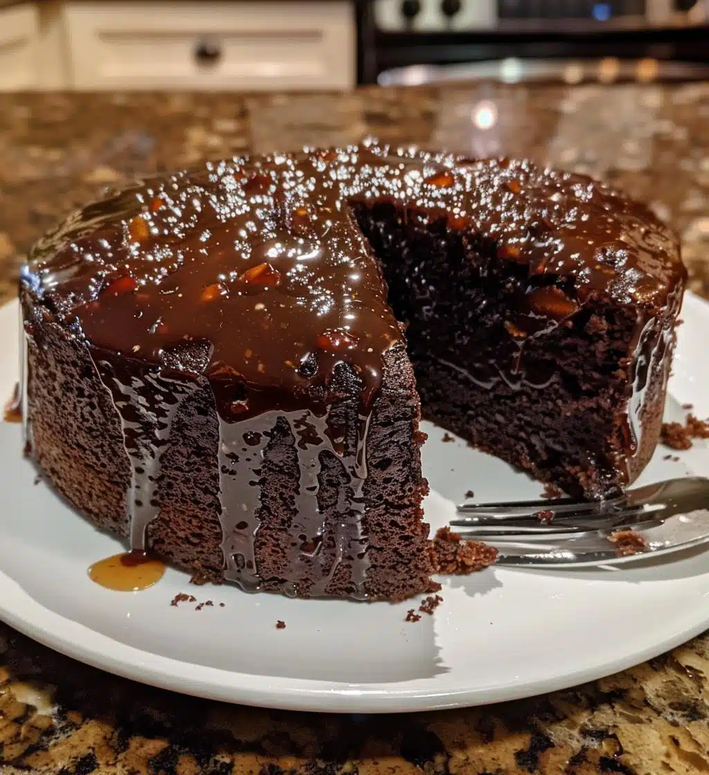 Sticky Date & Honey Citrus Cake - detail 1