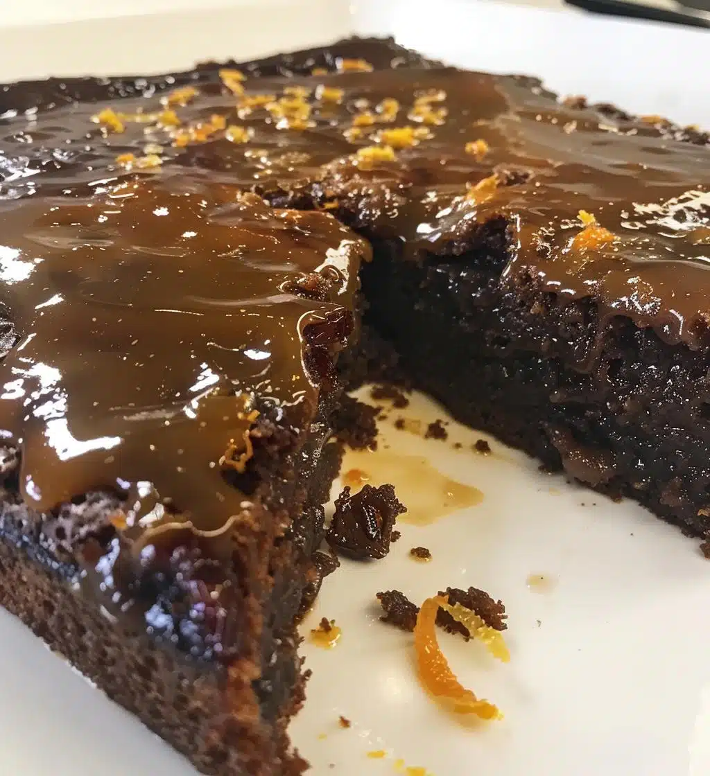 Sticky Date & Orange Traybake - detail 1