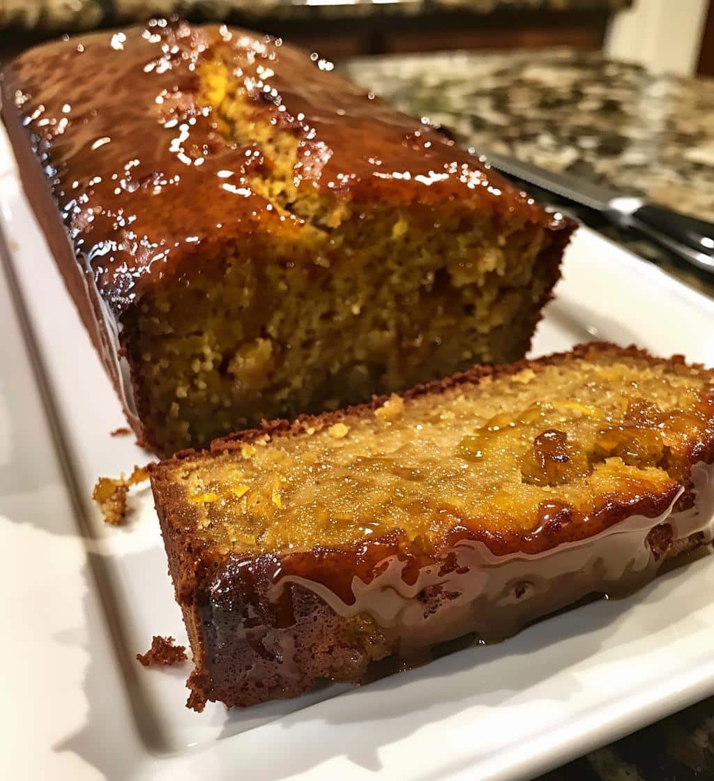 Sticky Treacle Citrus Loaf