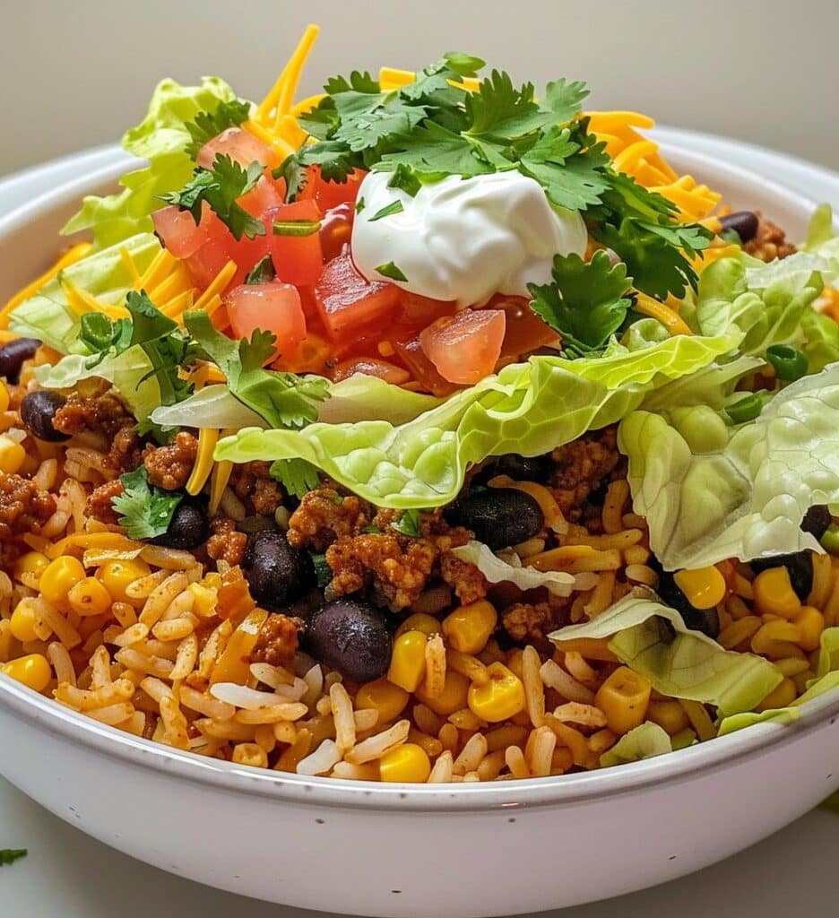 Taco Rice Bowl